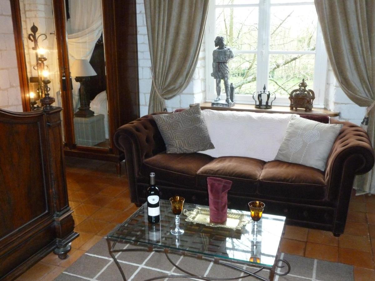 Bed and Breakfast Manoir Francis Marles-sur-Canche Zimmer foto